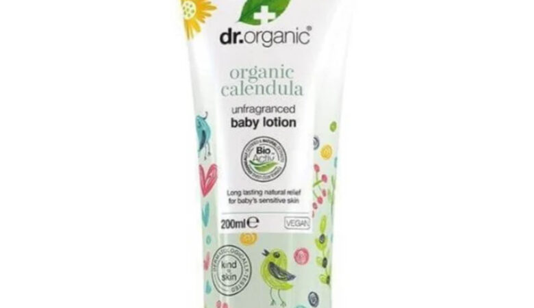 Dr Organic Calendula Unfragranced Baby Lotion 200ml