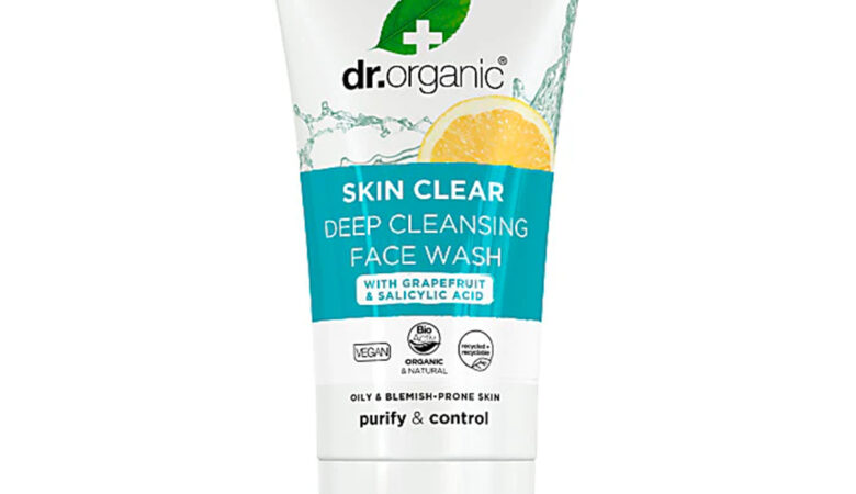 Dr Organic Skin Clear Deep Pore Face Wash 125ml