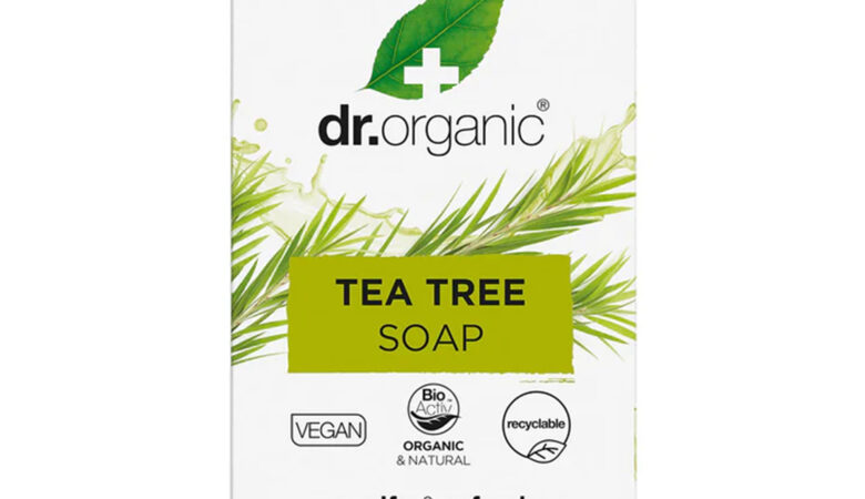 Dr Organic Tea Tree Soap 100g