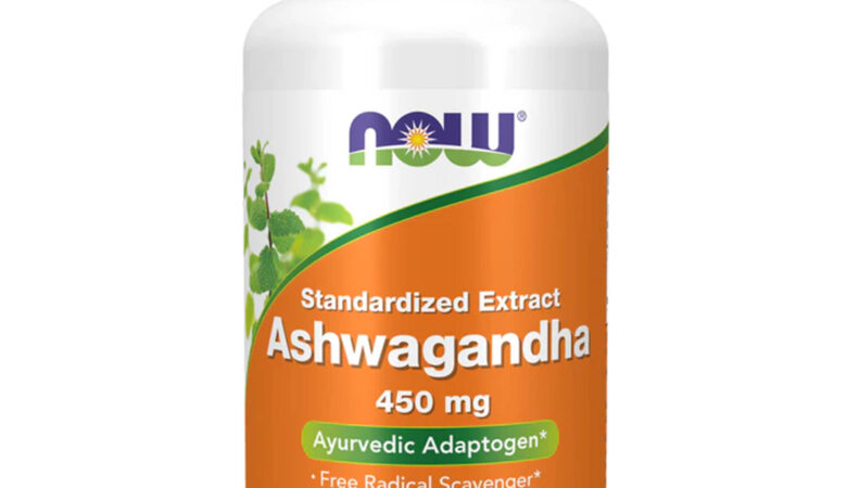 NOW Ashwagandha 450 mg 90 Vegetarian Capsules