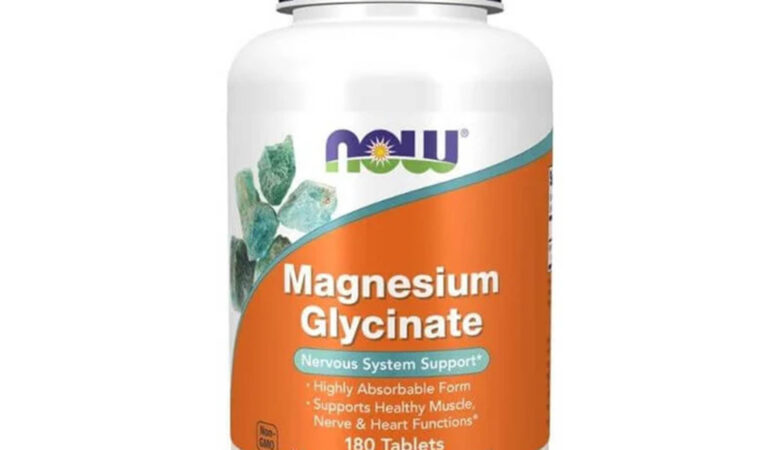 NOW Magnesium Glycinate 180s