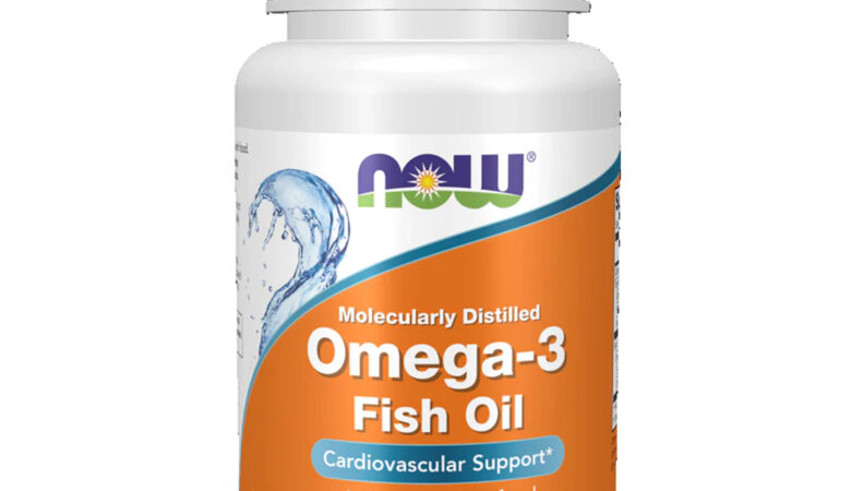 NOW Omega 3 Soft gels 1000mg