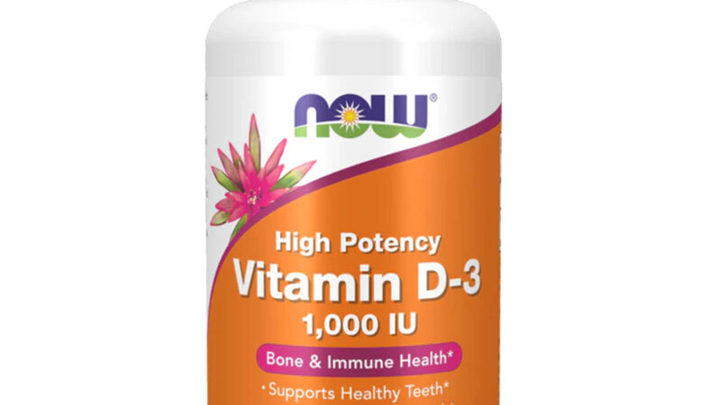 NOW Vitamin D3 1000 iu 180’s