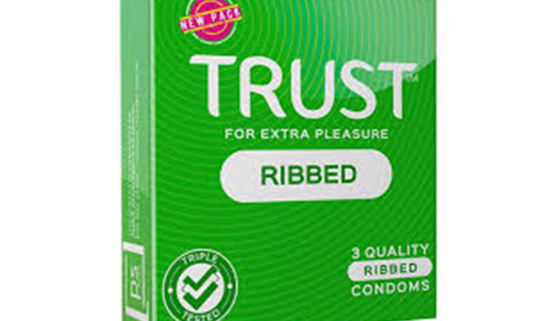 Trust Condom Ribbed 3Pk