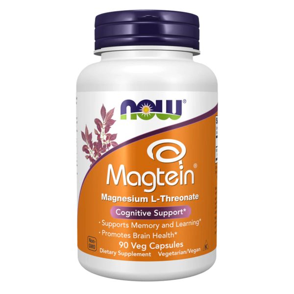NOW Magtein Magnesium L-Threonate Vcaps 90’s