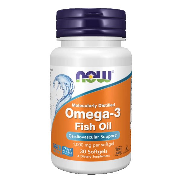 NOW Omega 3 Soft gels 1000mg