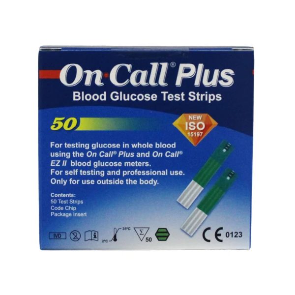 On call plus glucose strips 50s